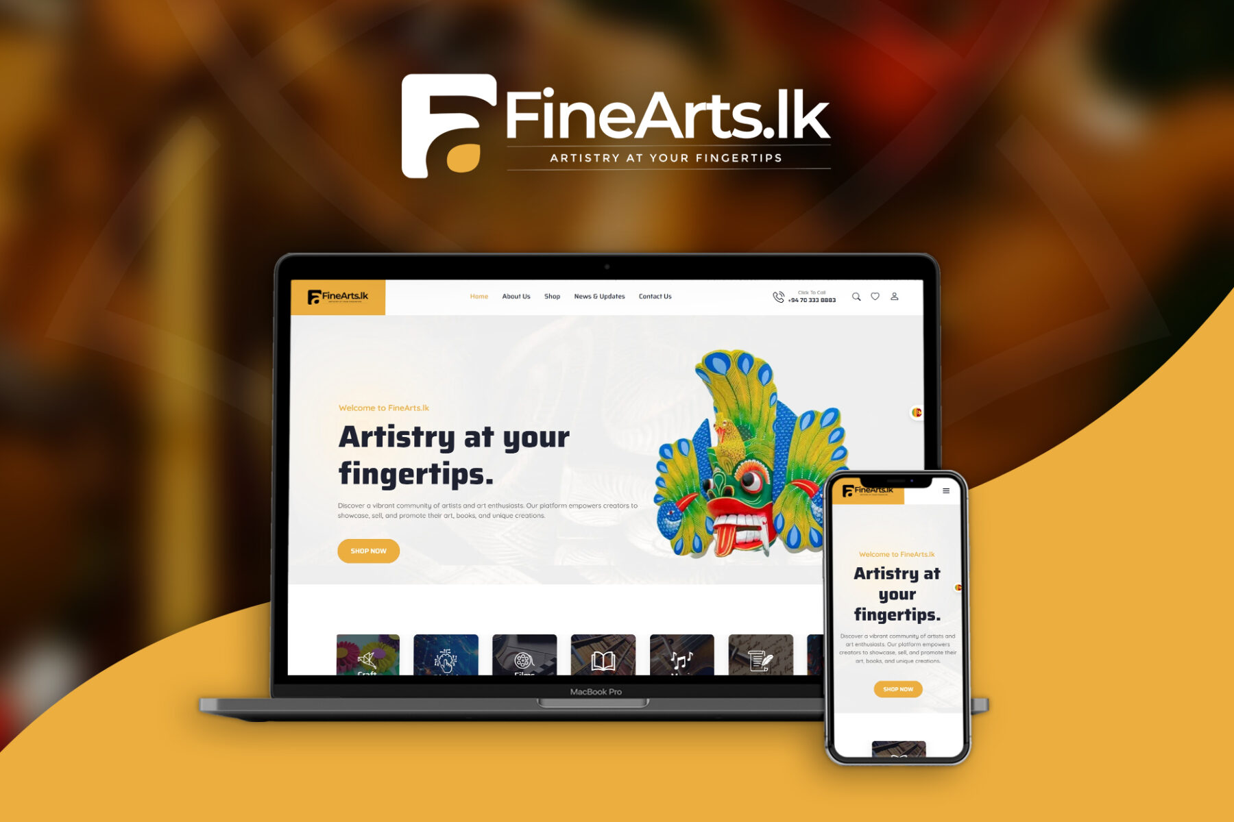 FineArts.lk Web