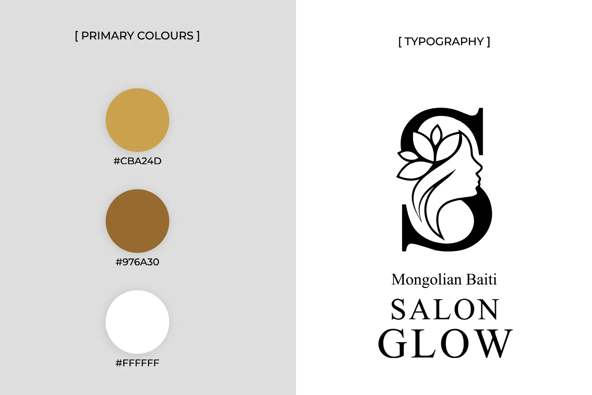 Salon Glow Logo Concept 2