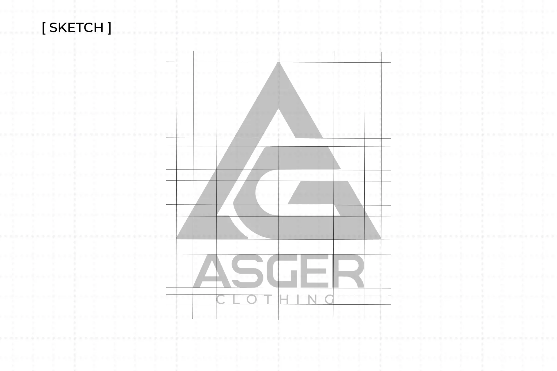 ASGER Clothing Logo Concept 1