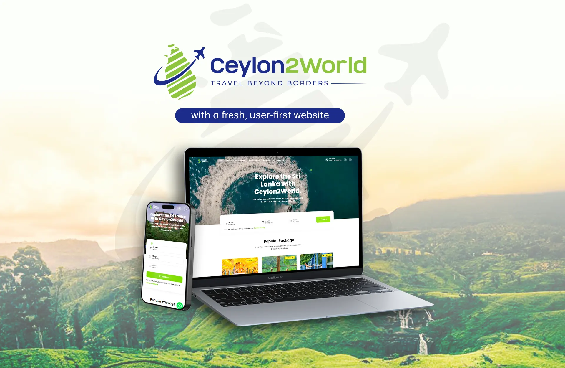 Ceylon2World Website Development