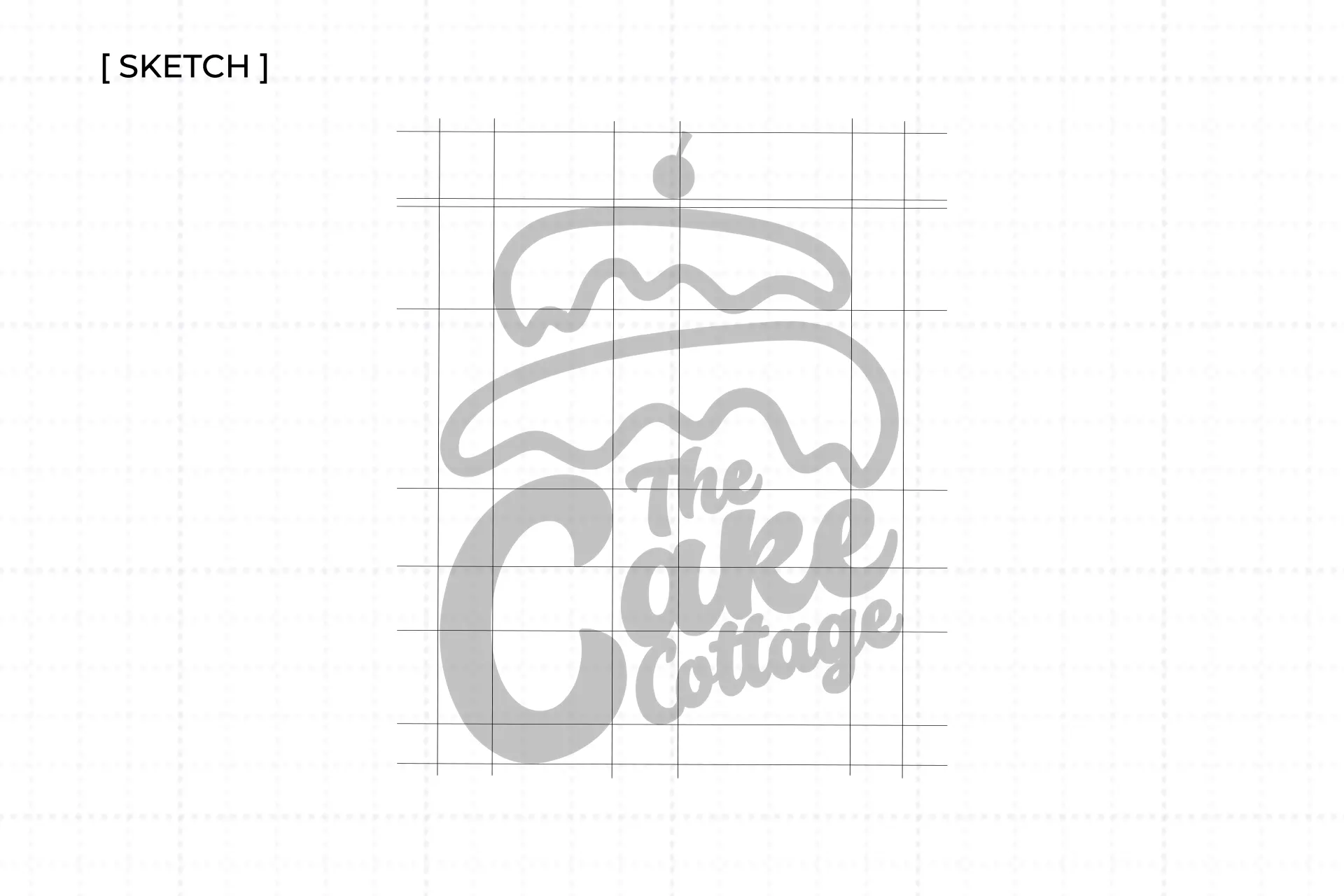 The Cake Cottage Logo Concept 1